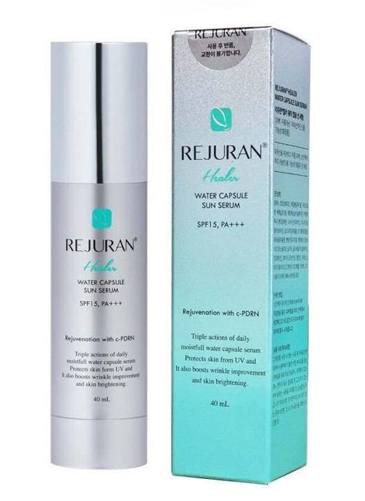 日焼け止め REJURAN WATER CAPSULE SUN SERUM 40ml REJURAN Water Capsule Sun Serum 40ml SPF50+ PA+++ Sunscreen
